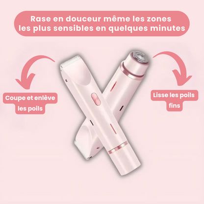 SilkTrim™ - Tondeuse 2-en-1 pour le Maillot et le Visage